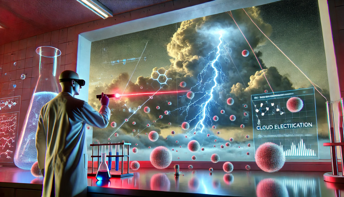 Electrifying Discoveries: Lasers, Tiny Particles, and the Secrets of Lightning